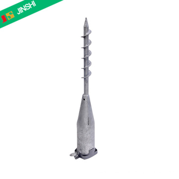 760mm Galvanized Ground Screw Anchor